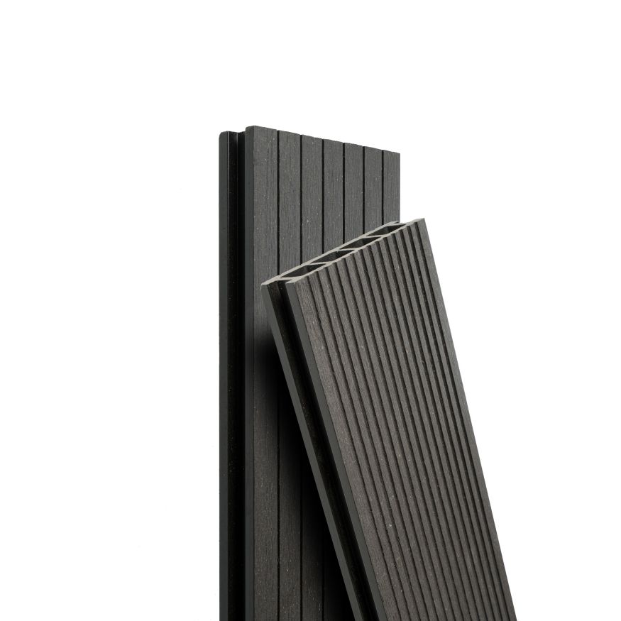 Террасная доска Экодекинг Базик, Графит купить в Омске