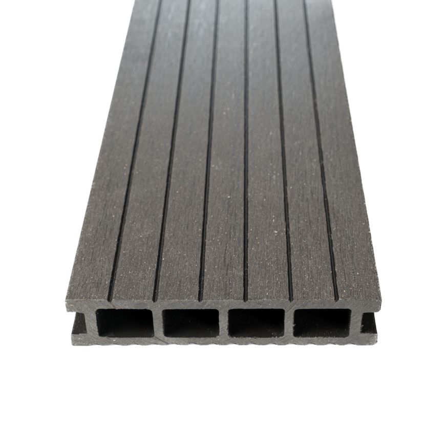 Террасная доска Экодекинг Базик, Графит купить в Омске