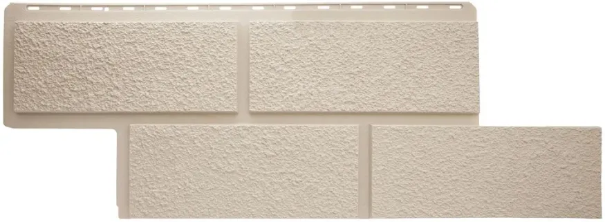 Фасадная панель Альта-Профиль Неаполь ЭКО Кремовый купить в Омске