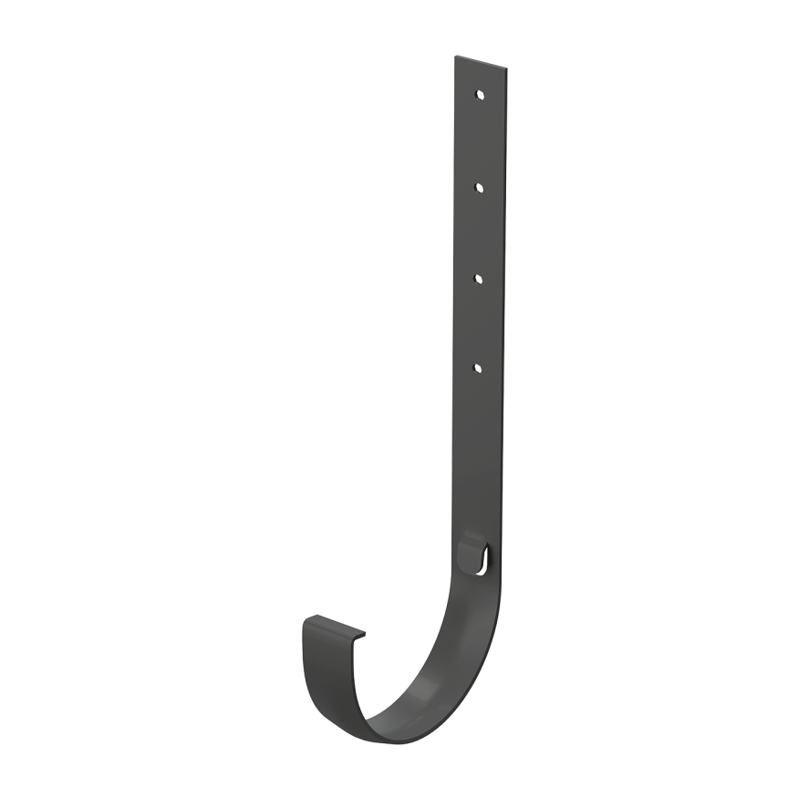Металлический кронштейн для желоба Docke Premium, цвет графит купить в Омске