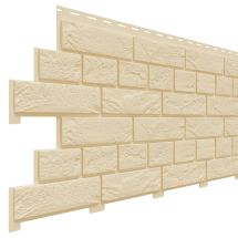 Фасадная панель Доломит, Кирпич Славянка, цвет Шампань