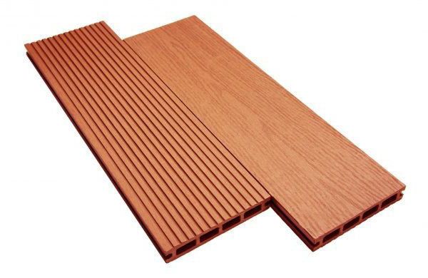 Террасная доска WOODVEX Select из ДПК в цвете Терракота купить в Омске