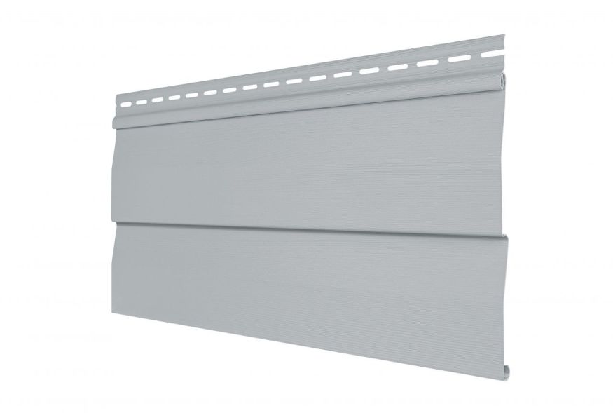 Виниловый сайдинг Tecos Корабельный брус, Серый купить в Омске