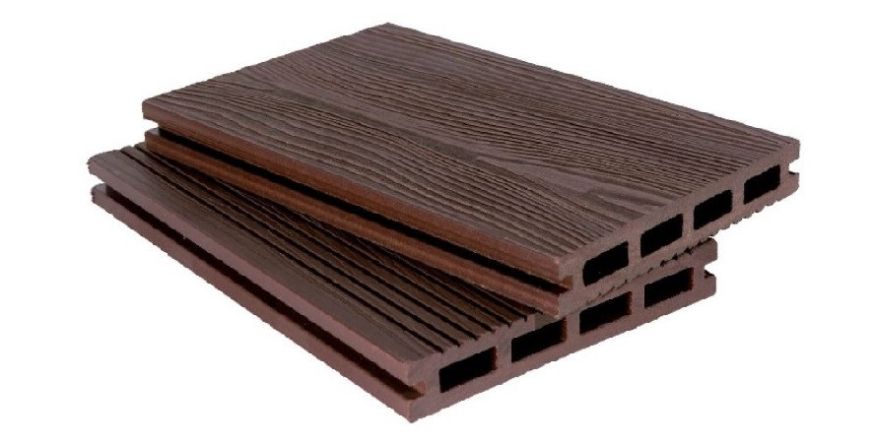 Террасная доска ДПК 3D Ай-Техпласт, цвет шоколад купить в Омске