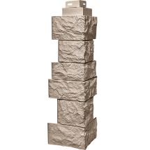 Наружный угол FineBer Дикий камень, Песочный