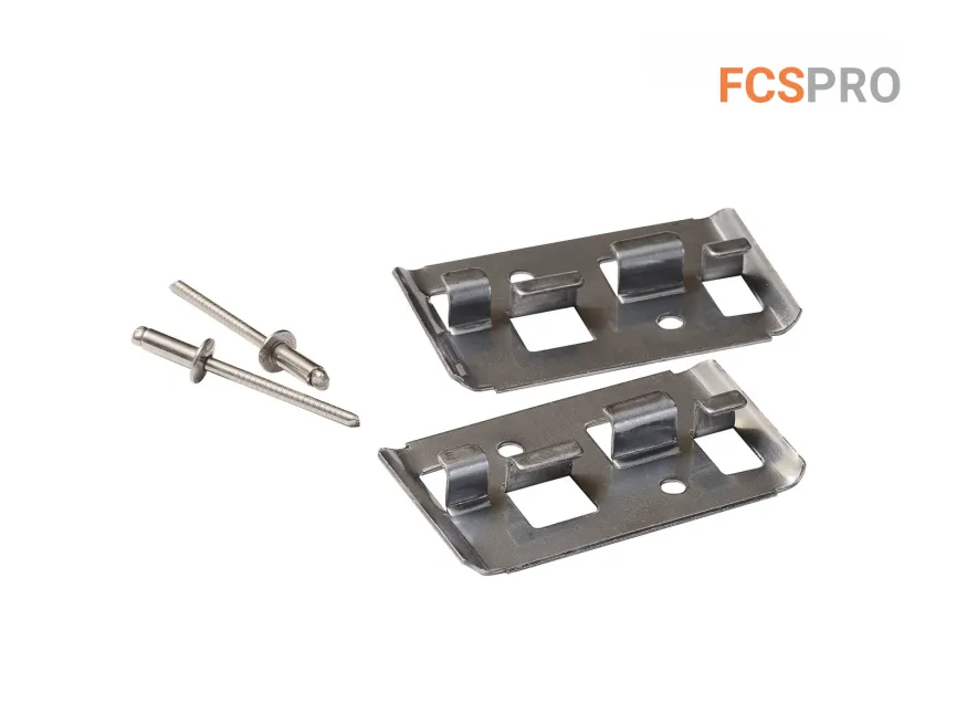 Кляймер FCSPRO Профи с заклёпкой по металлу (нержавейка) купить в Омске