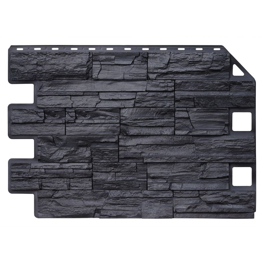 Фасадная панель Royal Stone, Скалистый камень, Кингстон купить в Омске