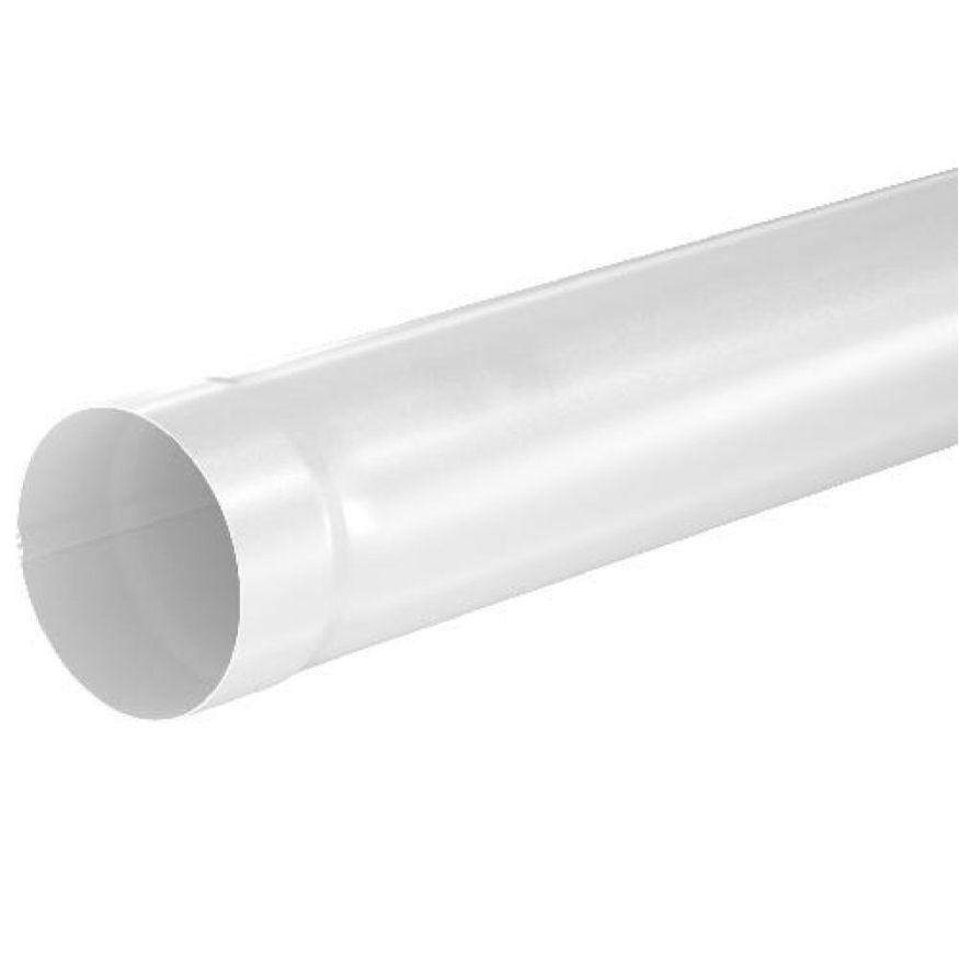 Водосточная труба Aquasystem RR 20, мраморно-белая, 3.00 м, 150/100 купить в Омске