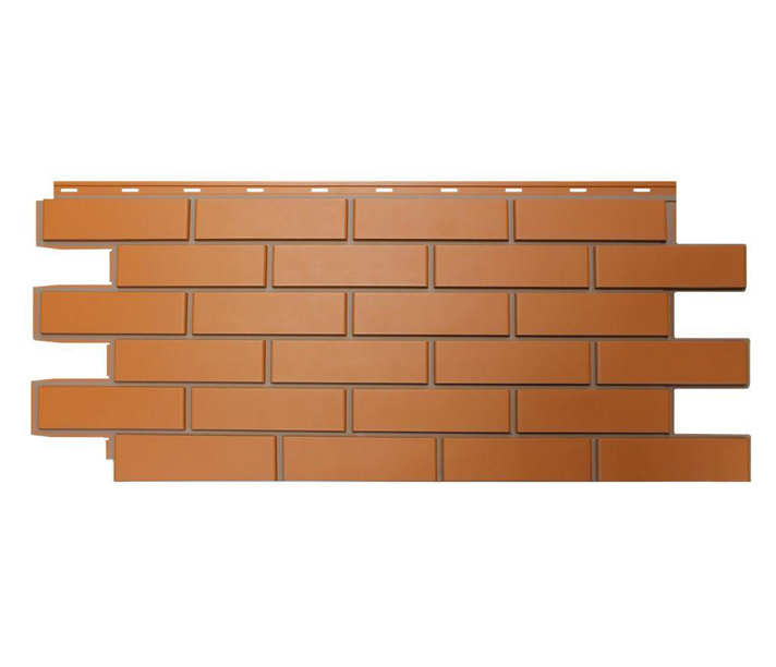 Фасадная панель Nordside, Красный гладкий кирпич купить в Омске