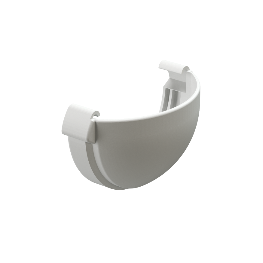 Заглушка желоба Docke Lux, Пломбир купить в Омске