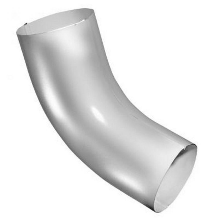 Колено трубы Grand Line, белое (RAL 9003) купить в Омске