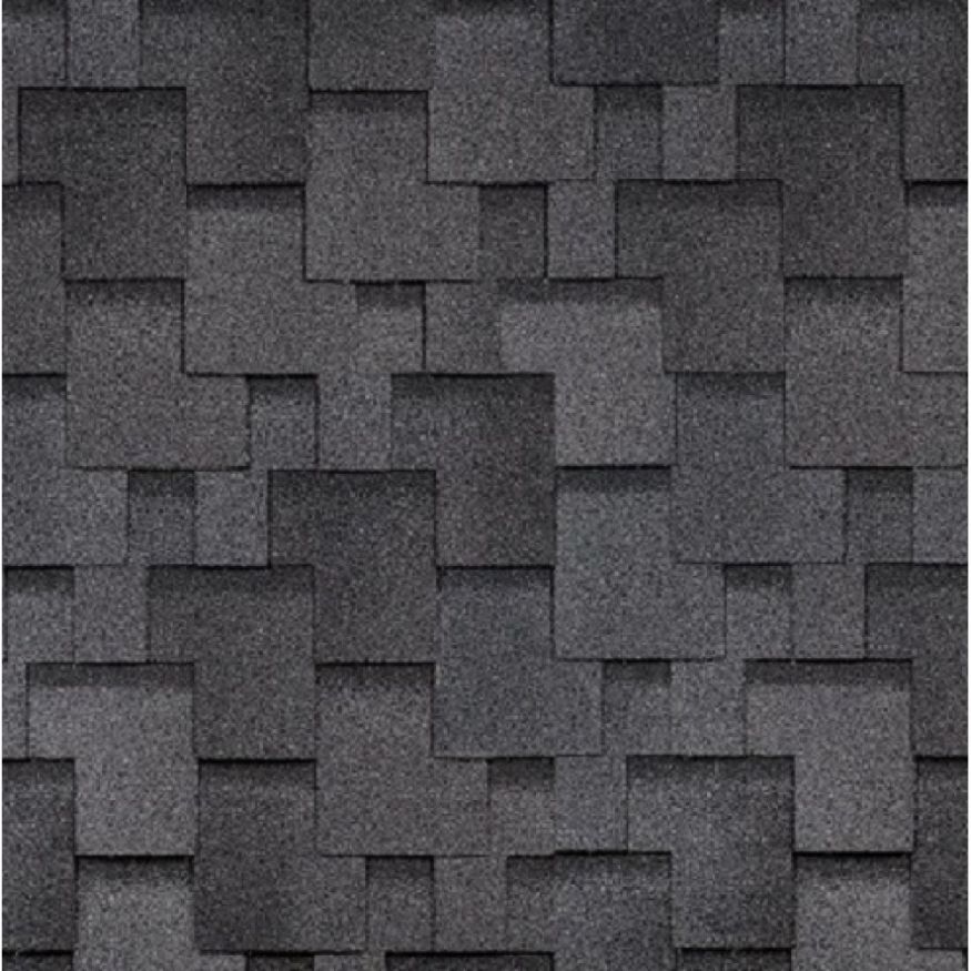 Гибкая черепица Shinglas, Финская, Аккорд, Цвет: Серый купить в Омске