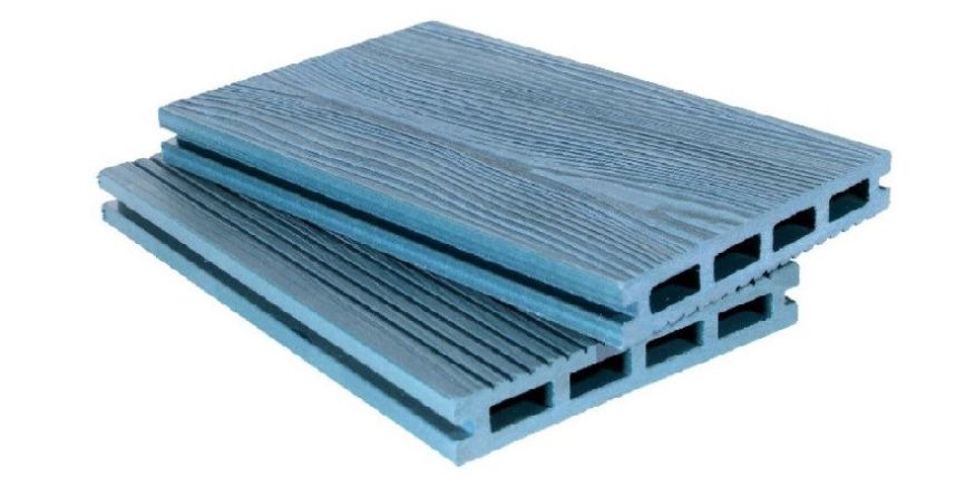 Террасная доска ДПК 3D AITECPLAST синий купить в Омске