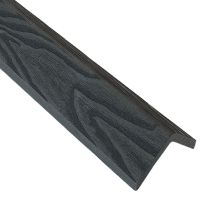 Угол EasyDecking, Wood-Х 50х50 Черное дерево
