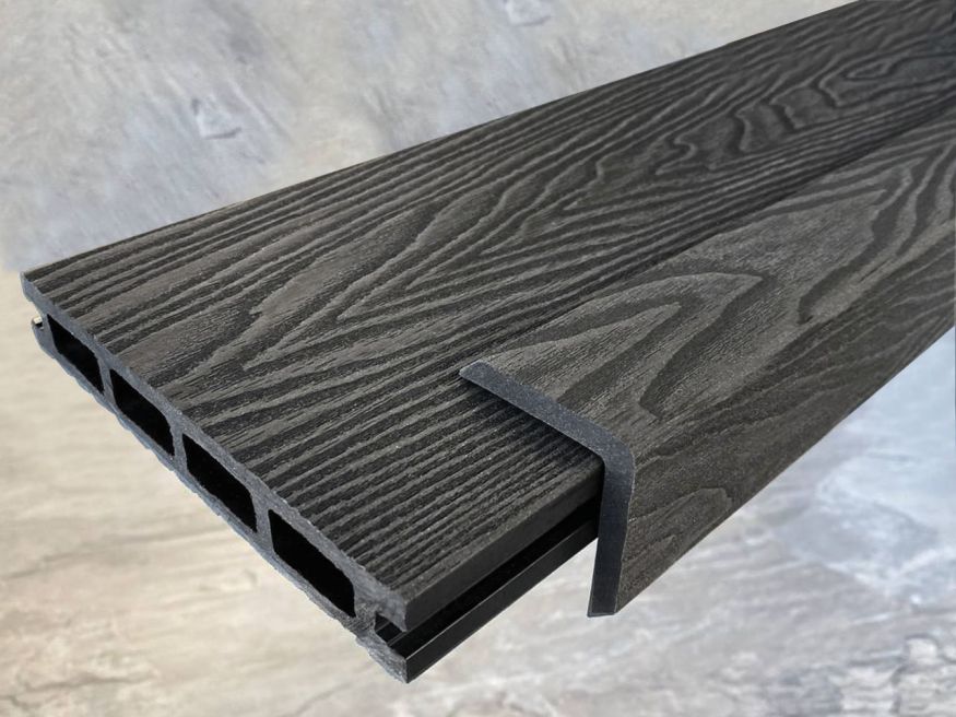 Угол EasyDecking, Wood-Х 50х50 Черное дерево купить в Омске