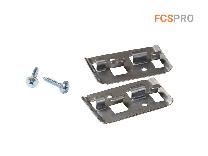 Кляймер FCSPRO Профи с саморезом по дереву (нержавейка) купить в Омске