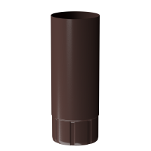 Водосточная труба 3 м Docke Stal Premium, цвет Шоколад.