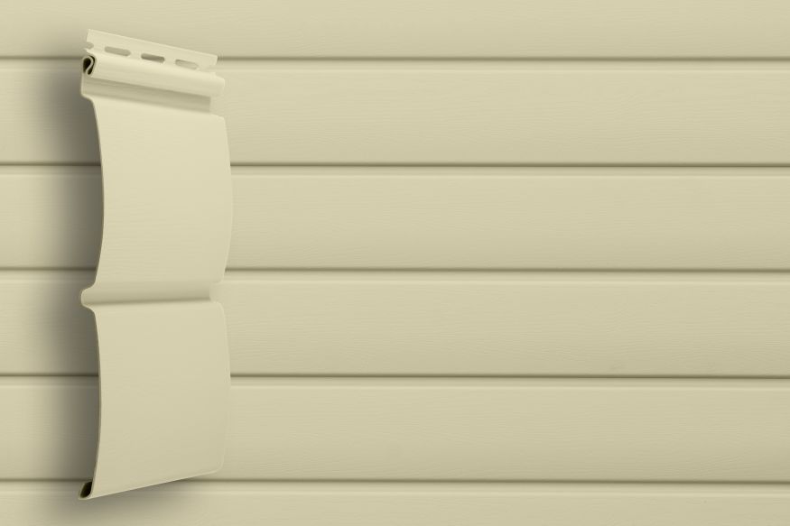 Сайдинг Grand Line, Блок-хаус D4.8 Цвет Слоновой кости купить в Омске