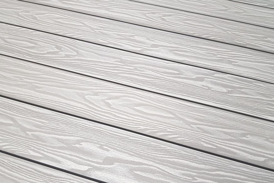 Террасная доска ДПК Terrapol Смарт 3D (полнотелая с пазом) Дуб беленый купить в Омске