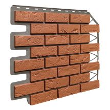Фасадная панель FineBer, Баварский кирпич, Терракота