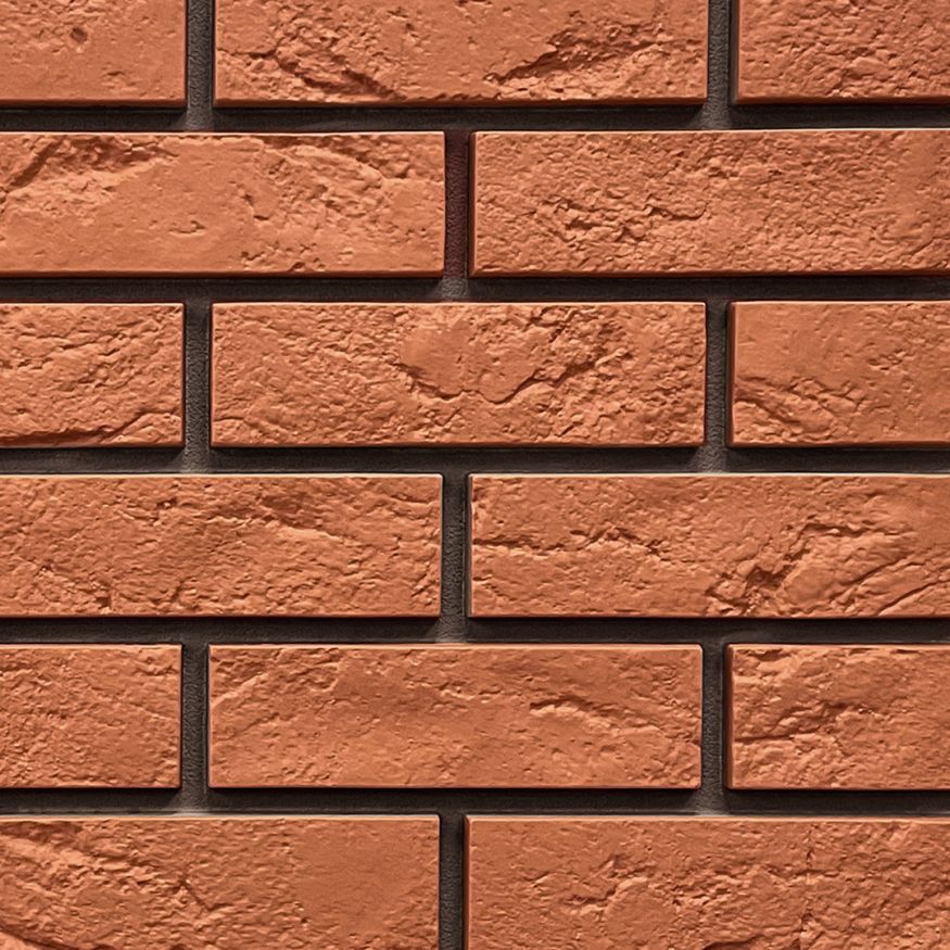 Фасадная панель FineBer, Баварский кирпич, Терракота купить в Омске