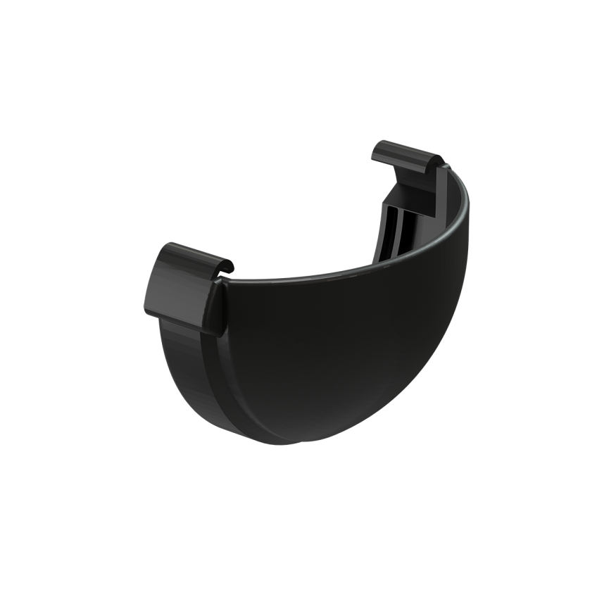 Заглушка желоба Docke Lux, Карбон купить в Омске