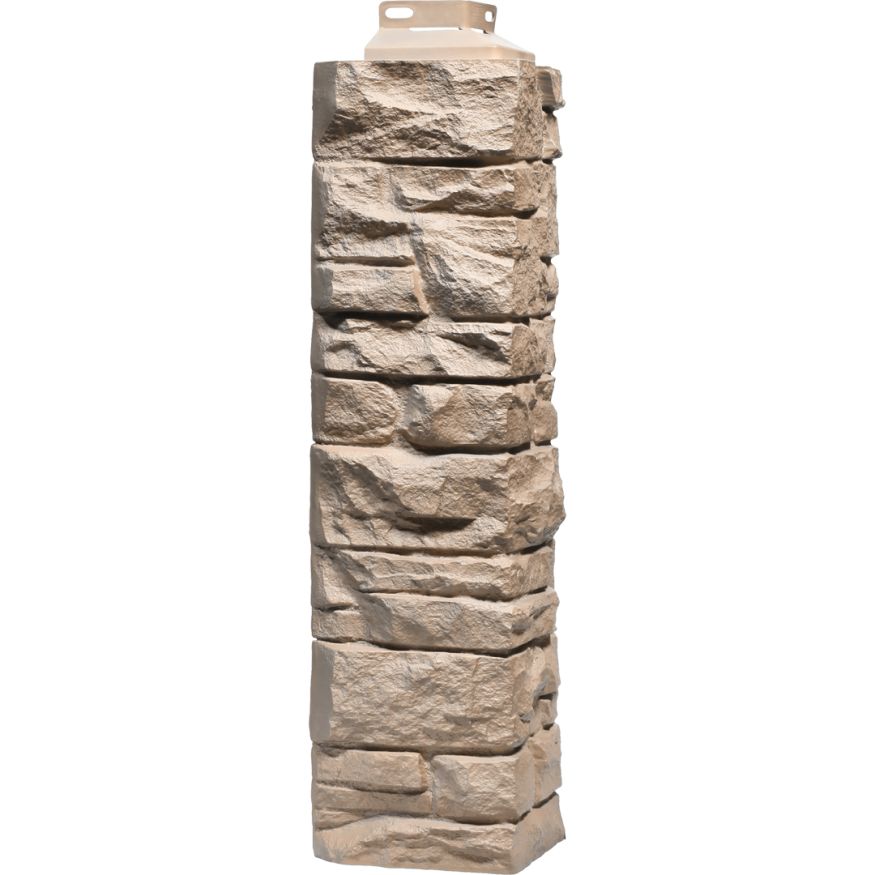 Наружный угол FineBer Скала, Песочный купить в Омске