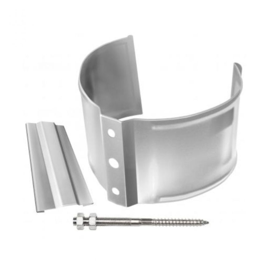 Кронштейн для трубы на кирпич, Grand Line, белый (RAL 9003) купить в Омске