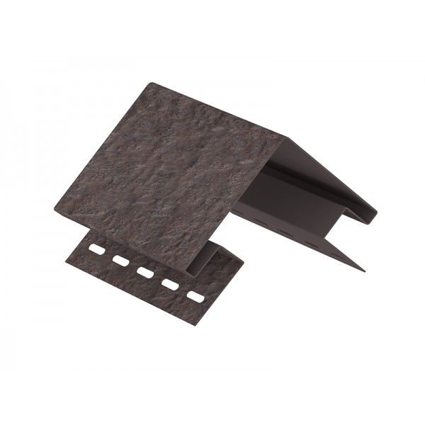 Угол наружный Ю-пласт, Стоун Хаус Кирпич, Коричневый купить в Омске