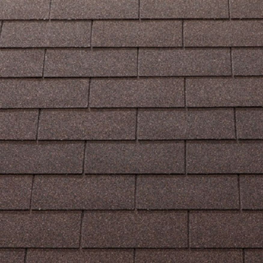 Гибкая черепица KATEPAL 3T коричневого цвета купить в Омске