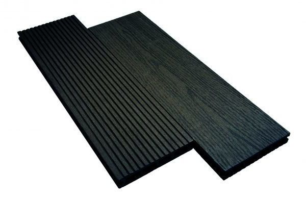 Террасная доска WOODVEX Select из ДПК в цвете Графит купить в Омске