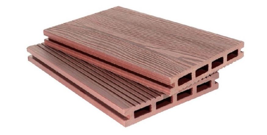 Террасная доска ДПК 3D AYTECHPLAST терракотового цвета купить в Омске