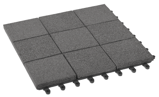 Модульный паркет ДПК GRINDERDECO Люкс 12 в цвете Серый базальт. купить в Омске