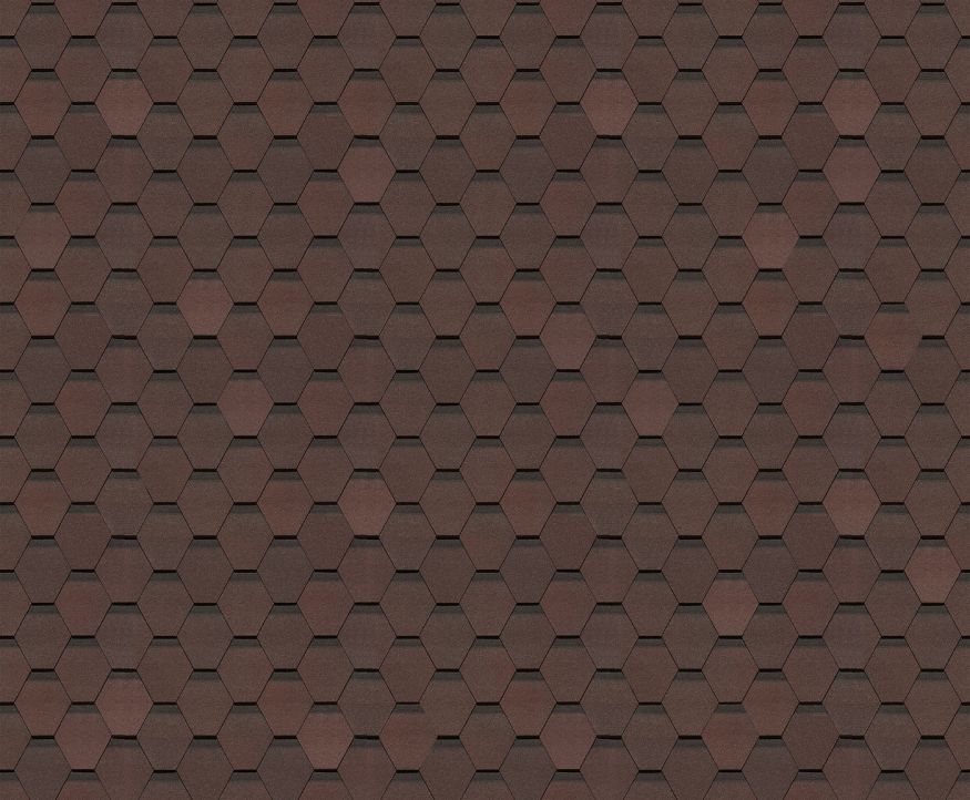 Гибкая черепица Docke Premium, Шеффилд, Зрелый каштан купить в Омске